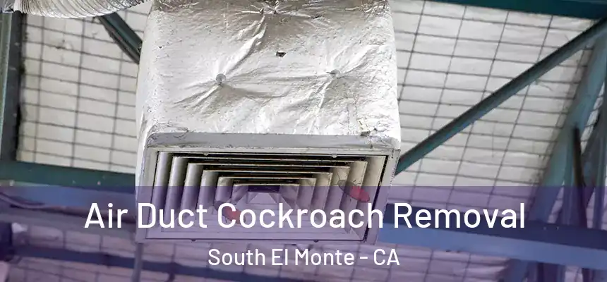 Air Duct Cockroach Removal South El Monte - CA